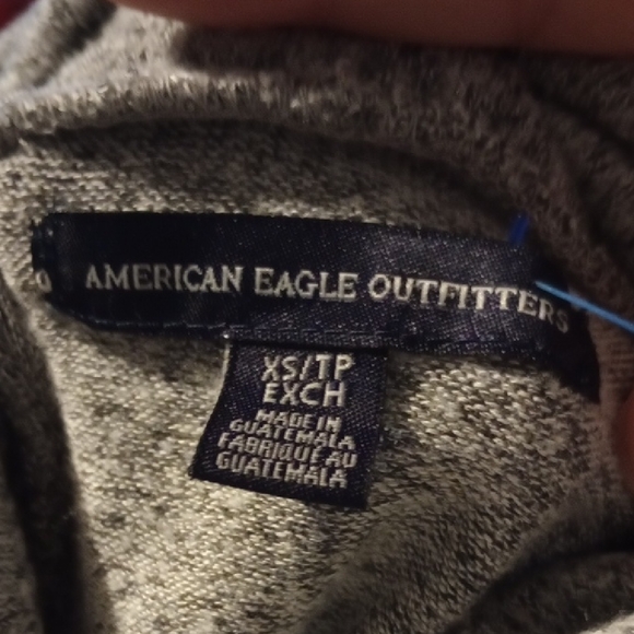 America Eagle Outfitters Gray Turtleneck Sweater Dress - Picture 13 of 14